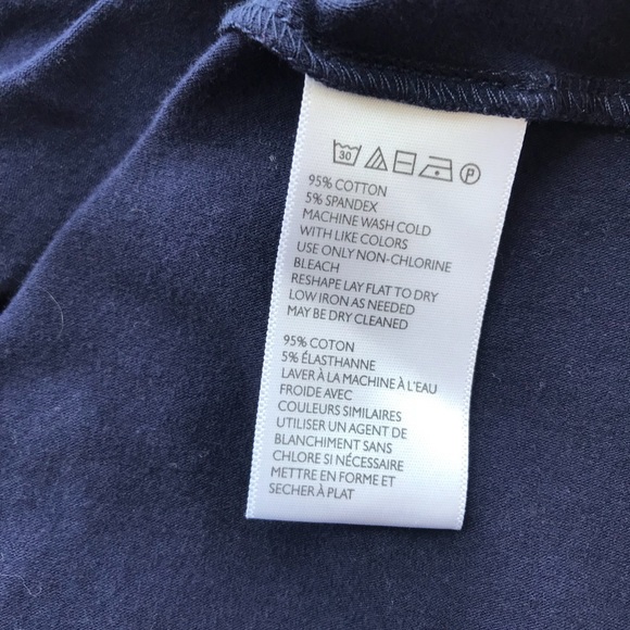 Anthropologie pins and needles navy skirt, size S - Picture 5 of 5